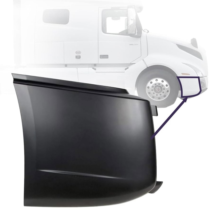 Right Corner Bumper Cover