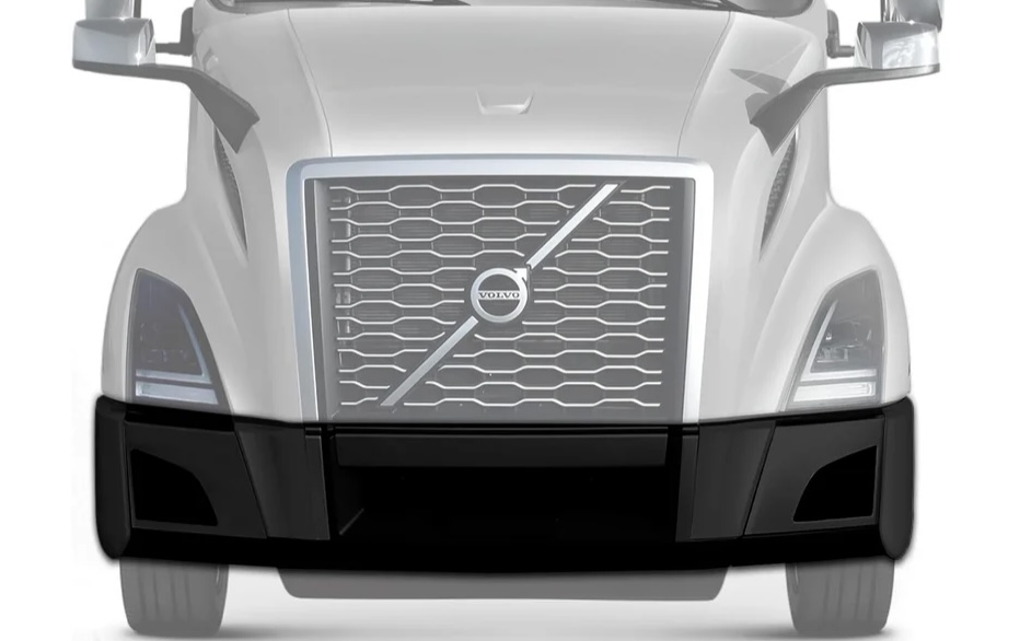 Full Front Bumper No/Fog No Deflectors no chrome