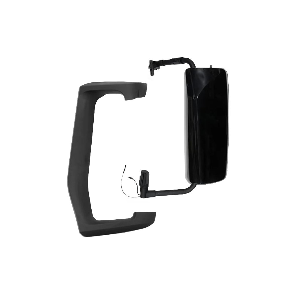 Black Heated Door Mirror - Left